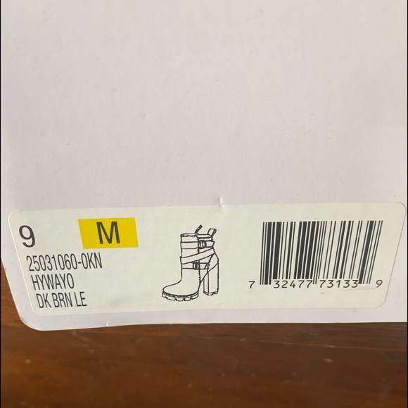 Nine West Brown Leather Boots / Size 9 - Picture 5 of 5